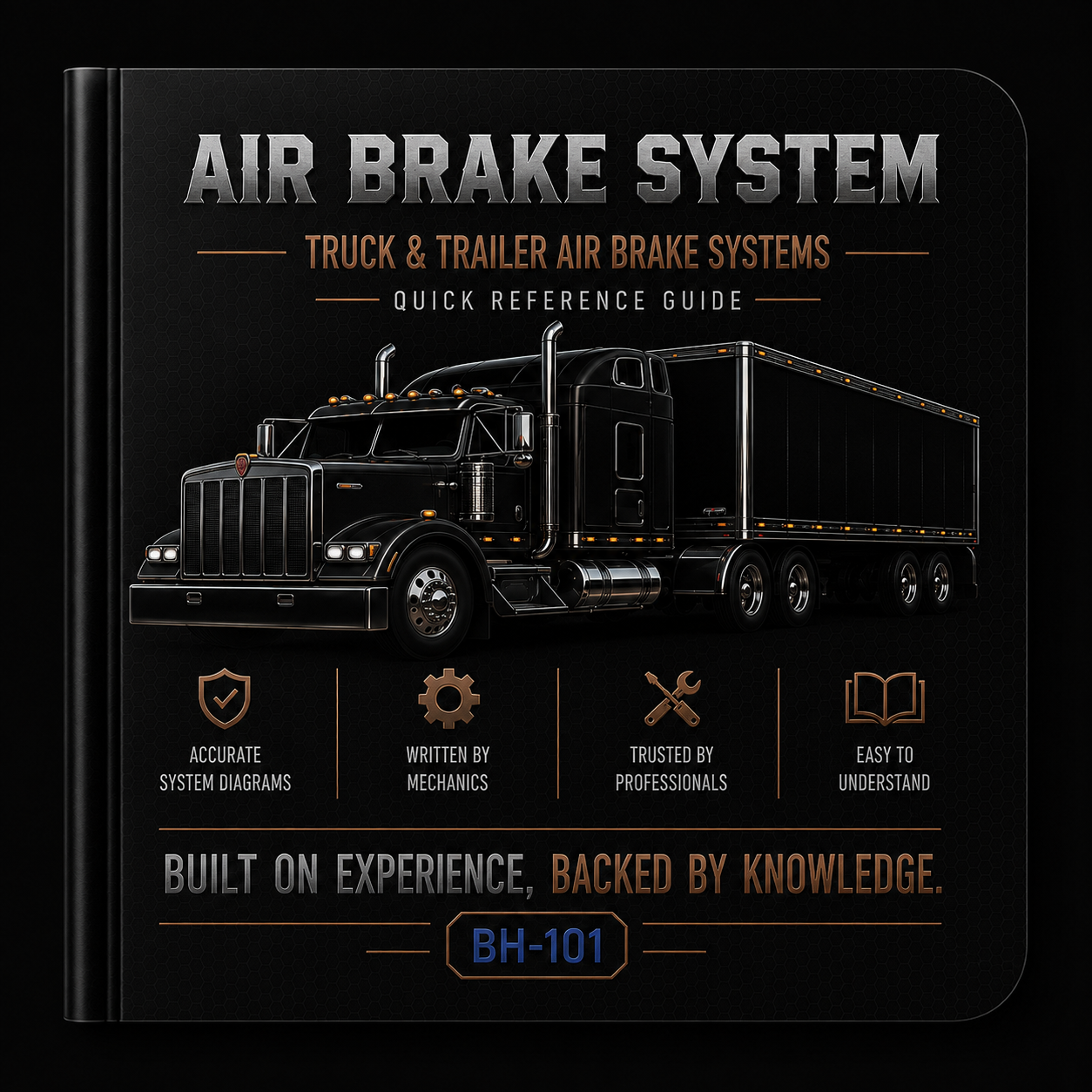 BlackHorn BH-101 Air Brake System — Truck and Trailer Quick Reference Guide cover